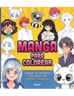MANGA PARA COLOREAR - AUTORES SIN DEFINIR