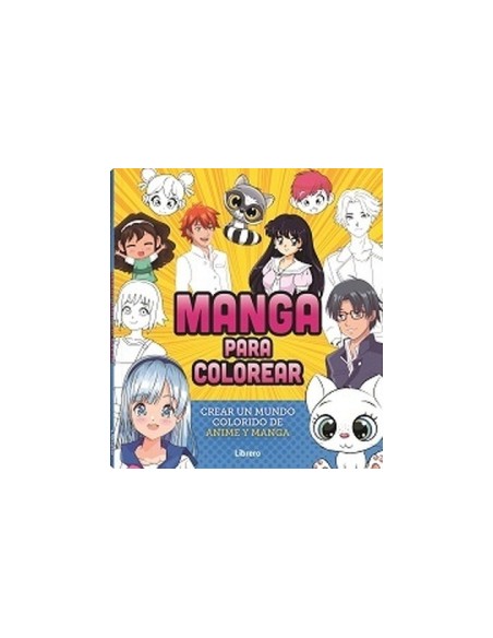MANGA PARA COLOREAR - AUTORES SIN DEFINIR