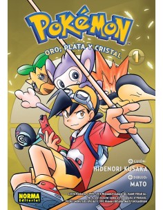 POKEMON: ORO, PLATA Y CRISTAL Nº01 REEDICION