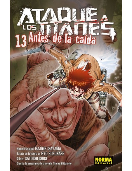 ATAQUE A LOS TITANES: ANTES DE LA CAIDA Nº13