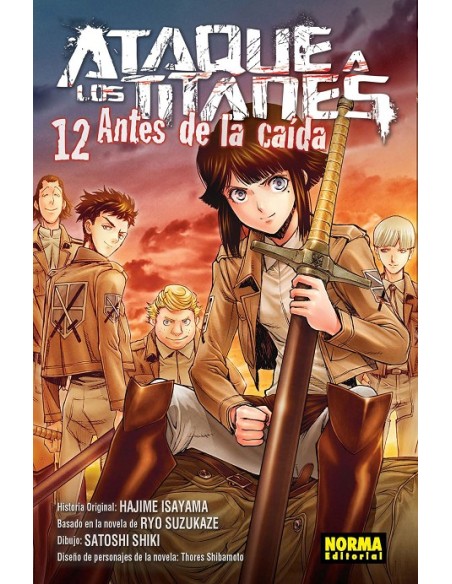 ATAQUE A LOS TITANES: ANTES DE LA CAIDA Nº12