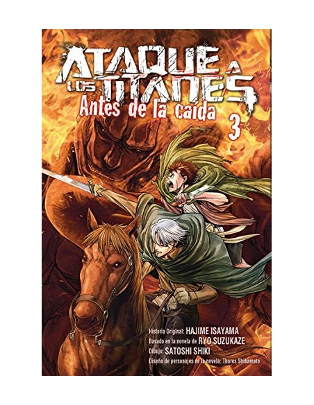 ATAQUE A LOS TITANES: ANTES DE LA CAIDA Nº03