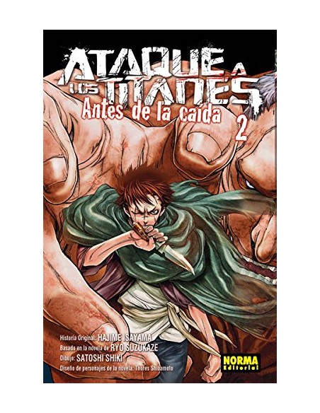 ATAQUE A LOS TITANES: ANTES DE LA CAIDA Nº02