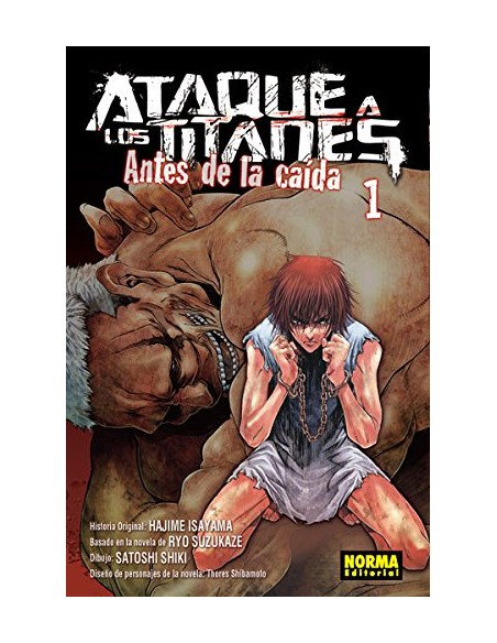 ATAQUE A LOS TITANES: ANTES DE LA CAIDA Nº01