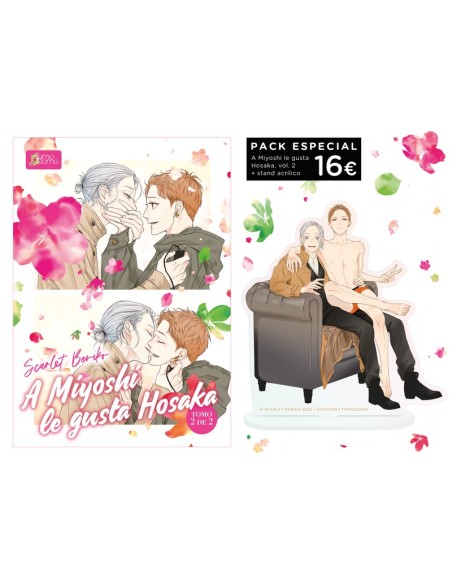 A MIYOSHI LE GUSTA HOSAKA Nº02 (EDICION ESPECIAL CON STAND ACRILICO)