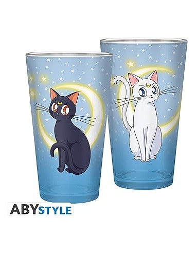 Sailor Moon - Vaso Luna y Artemis - ABYstyle