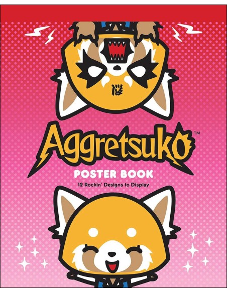 Aggretsuko Poster Book: 12 Rockin'' Designs to Display (Inglés)