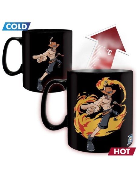 One piece - Taza Termica Luffy Ace - ABYstyle