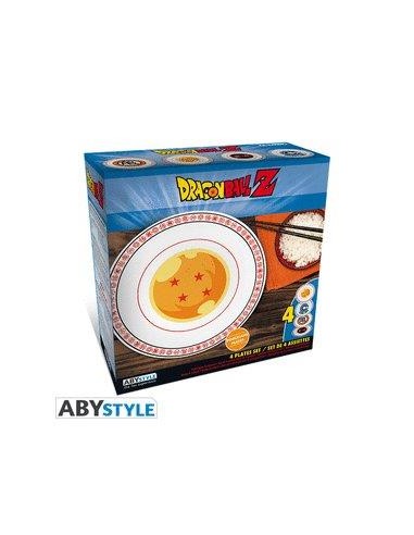 Dragon Ball - Set 4 Platos - ABYstyle