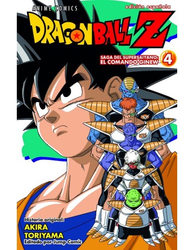 DRAGON BALL Z ANIME COMICS: SAGA DEL COMANDO...