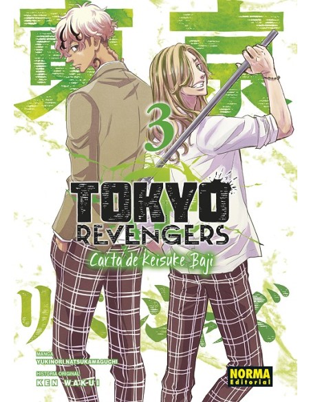 TOKYO REVENGERS: CARTA DE KEISUKE BAJI Nº03
