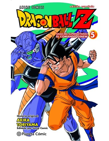 DRAGON BALL Z ANIME COMICS: SAGA DEL COMANDO...