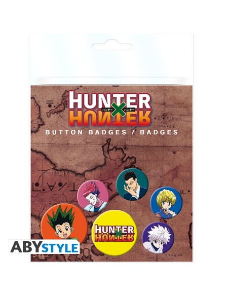 Hunter X Hunter - Pack de chapas - ABYstyle