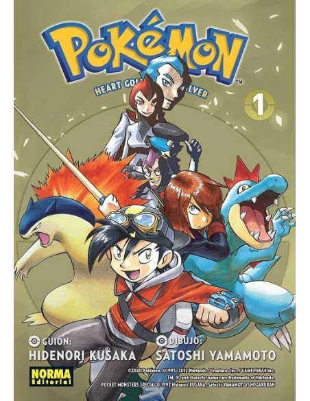 POKEMON: HEART GOLD Y SOUL SILVER Nº01 (REEDICION)
