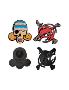 One Piece - Pack 2 Pin Chapas Nami & Arlong - CineReplicas