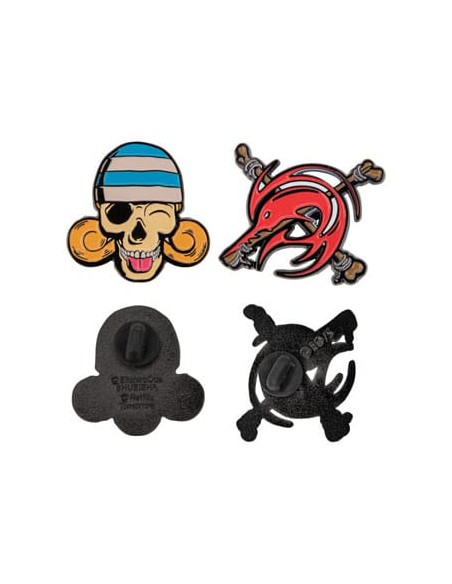 One Piece - Pack 2 Pin Chapas Nami & Arlong - CineReplicas