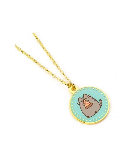 Pusheen - Collar Colgante Blue Pizza -  The Carat Shop