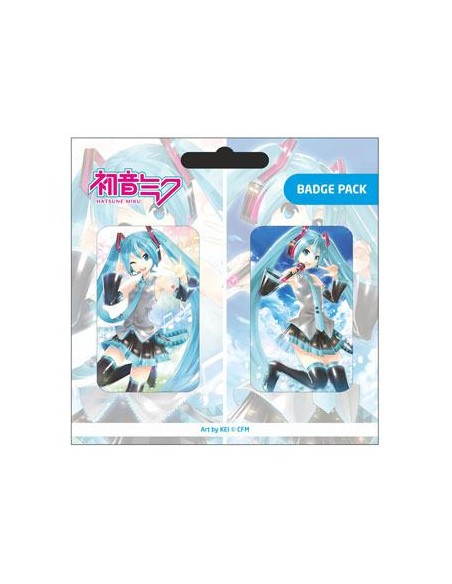 Hatsune Miku - Pack Chapas - POPbuddies