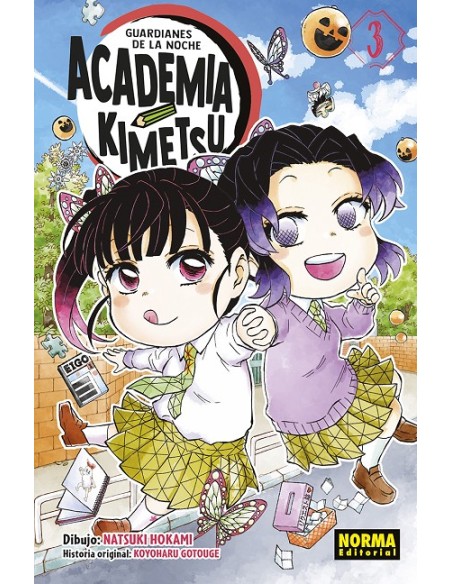GUARDIANES DE LA NOCHE: ACADEMIA KIMETSU Nº03