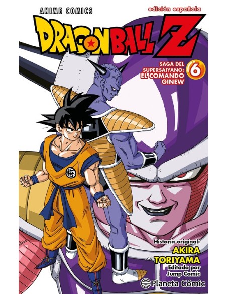 DRAGON BALL Z ANIME COMICS: SAGA DEL COMANDO GINEW Nº06