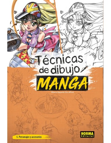TECNICAS DE DIBUJO MANGA VOL.05: PERSONAJES Y...