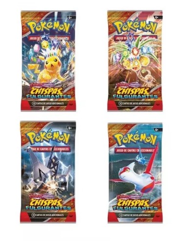 Pokemon - Sobre Chispas Fulgurantes - Español