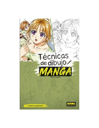 TECNICAS DE DIBUJO MANGA VOL.02: CANONES Y...