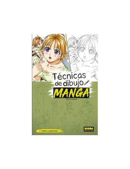 TECNICAS DE DIBUJO MANGA VOL.02: CANONES Y PROPORCIONES