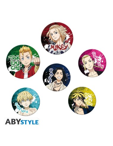 Tokyo Revengers - Chapas Personajes - ABYstyle