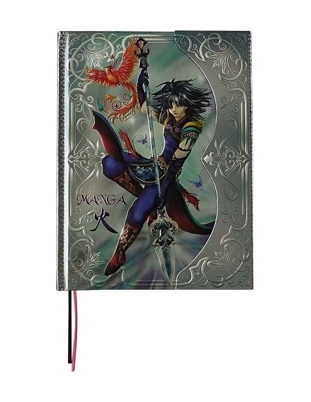 Cuaderno - Dibujo Manga Fuego - Boncahier