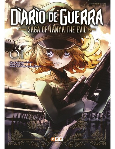 DIARIO DE GUERRA: SAGA OF TANYA THE EVIL Nº01...
