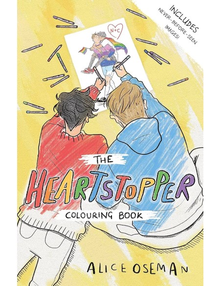 HEARTSTOPPER LIBRO PARA COLOREAR OFICIAL