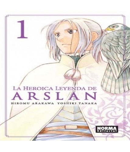 LA HEROICA LEYENDA DE ARSLAN Nº01