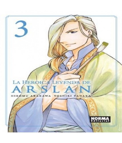LA HEROICA LEYENDA DE ARSLAN Nº03