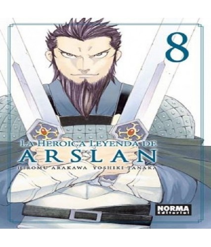 LA HEROICA LEYENDA DE ARSLAN Nº08