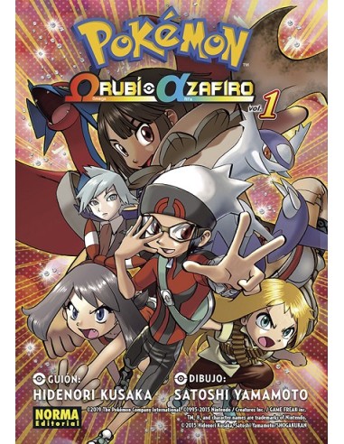 POKEMON RUBI OMEGA ALFA ZAFIRO Nº01