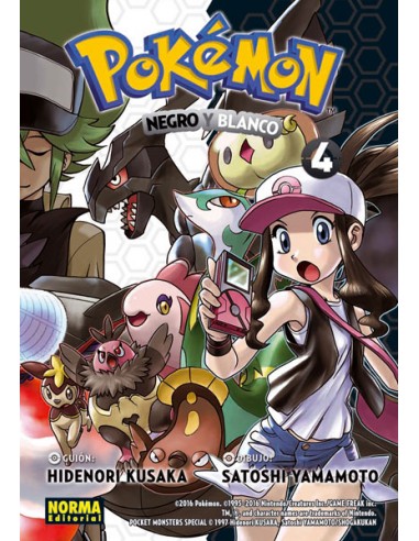 POKEMON: NEGRO Y BLANCO Nº04
