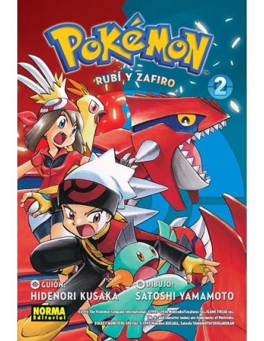 POKEMON: RUBI Y ZAFIRO Nº02