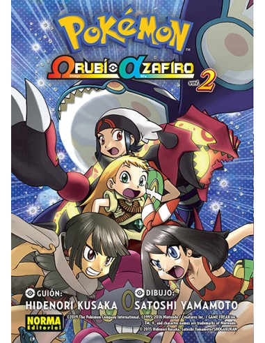 POKEMON RUBI OMEGA ALFA ZAFIRO Nº02