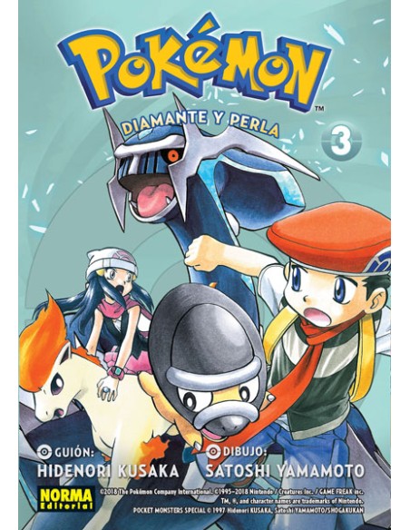 POKEMON: DIAMANTE Y PERLA Nº03