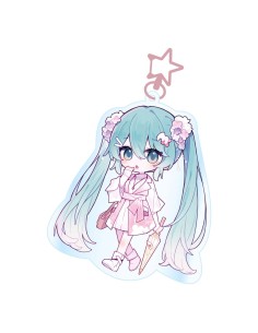 Hatsune Miku - Llavero acrilico Kawaii - POPbuddies