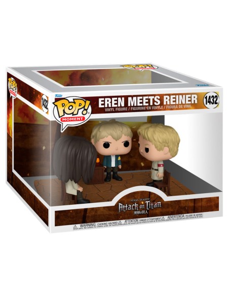 Shingeki no Kyojin - POP Moment Eren Meets Reiner - Funko