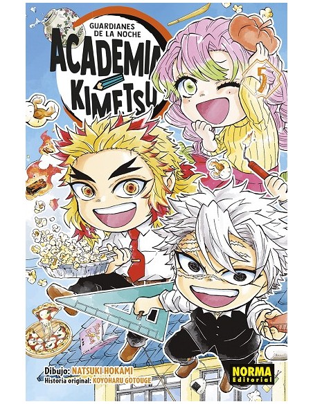 GUARDIANES DE LA NOCHE: ACADEMIA KIMETSU Nº05