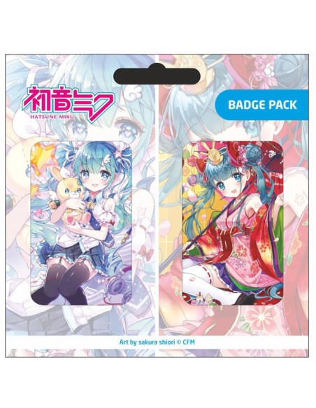 Hatsune Miku - Pack de Chapas Set B - POPbuddies