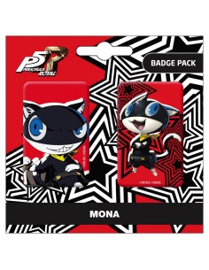 Persona 5 - Pack de Chapas Mona / Morgana - POPbuddies
