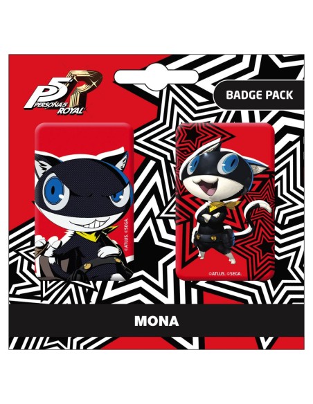 Persona 5 - Pack de Chapas Mona / Morgana - POPbuddies