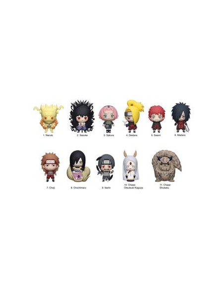 Naruto Shippuden - Colgantes PVC 3D Series 6 - Monogram Int