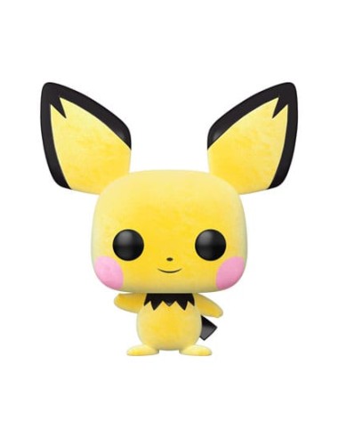 Pokemon - POP Flocked Pichu - Funko