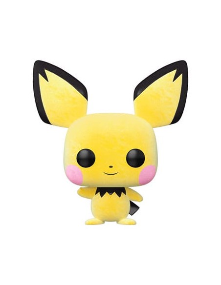 Pokemon - POP Flocked Pichu - Funko