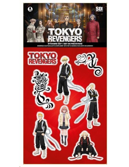 Tokyo Revengers - Set de Pegatinas - SD Toys